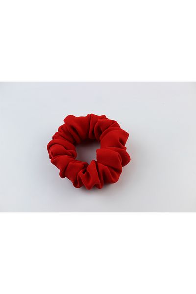 İLKYAZ Soft Fabric Rubber Buckle Bagel Buckle - Red
