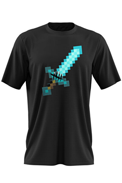 OEM Tricou barbati Dead by Daylight Minecraft Horror Diamond Sword