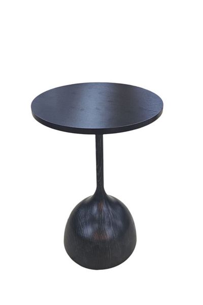 Generic Mini Round Coffee Table for Sofa or Bedside, Side Table for Living Room, Bedroom 40x40x55cm