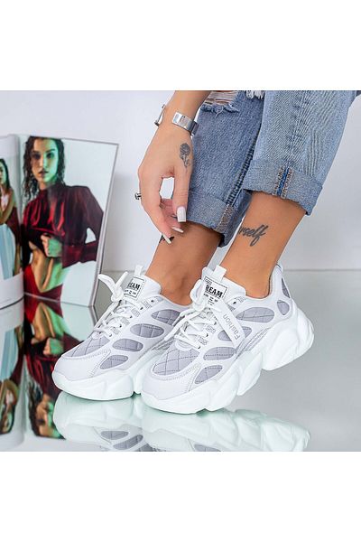 mei Pantofi Sport Dama 20A13 Argintiu