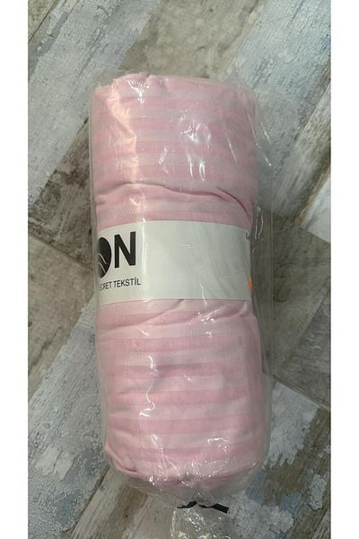 PAMUK DÜNYAM HOME Fitted Sheet / Cotton Satin Striped 80% Cotton 20% Polyester