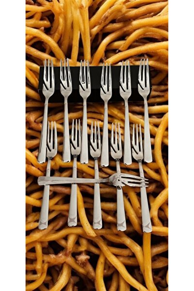 LeesHome 12Pcs Luxury Special Design Pasta Food Fork (Stainless Steel)18/10 25Years Warranty
