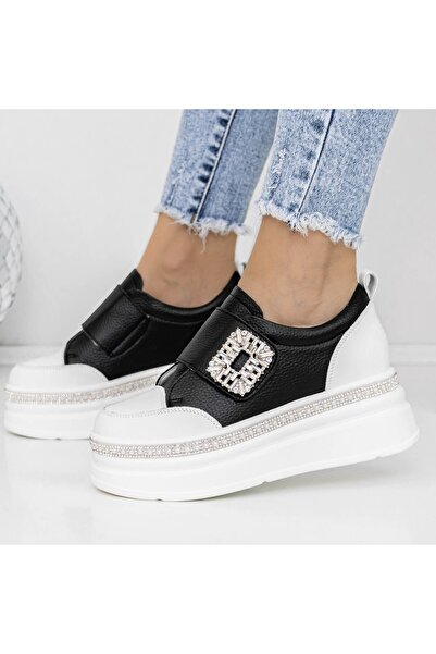 mei Pantofi Sport Dama cu Platforma 2302 Negru