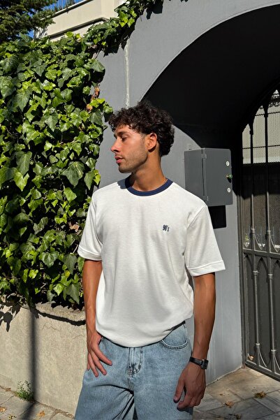 Flaw Wear Πετσέτα ύφασμα 90`S T-Shirt Λευκό