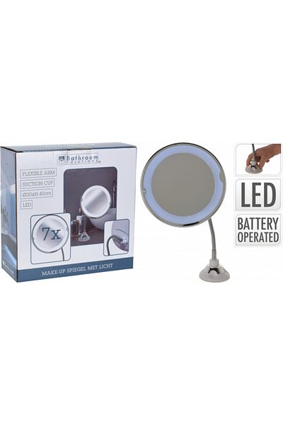 Koopman LED Makeup Mirror with Flexible Arm