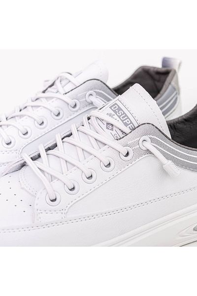 mei Men's Sports Shoes 2301 White-Grey