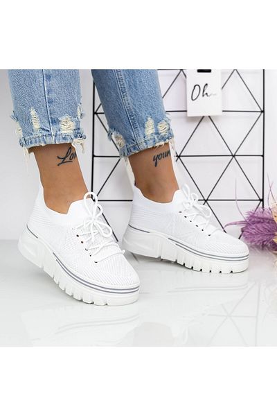 mei Women's Sports Shoes 2W2 White