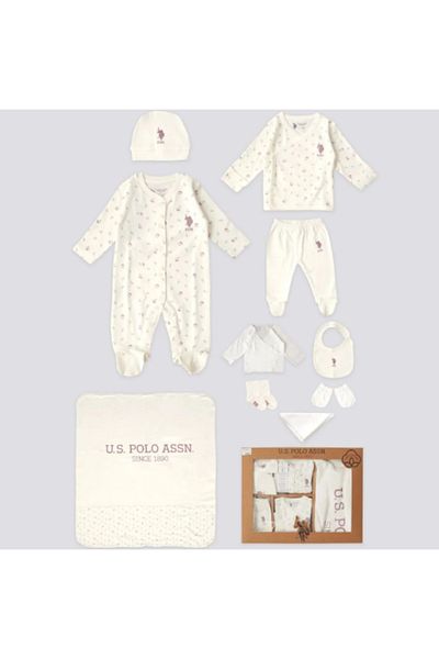 U.S. Polo Assn. 10 piece hospital exit for baby girl