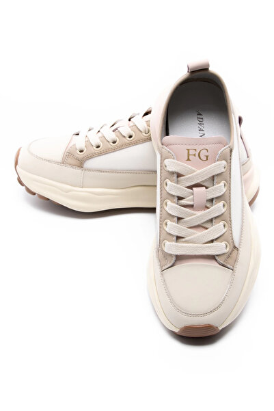 advancer Γυναικεία Αθλητικά Παπούτσια από Γνήσιο Δέρμα 18001-3 Ροζ