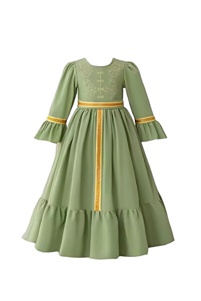 ddaniela عباية جلابية من دانييلا - زيتوني ساحر - أخضر زيتوني