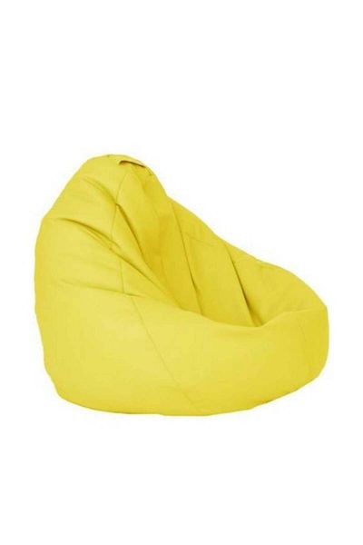 Pufrelax Fotoliu Nirvana Grande, Material Piele ecologica - Galben