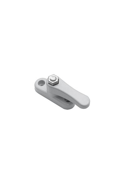 flores Self-locking window handle, white