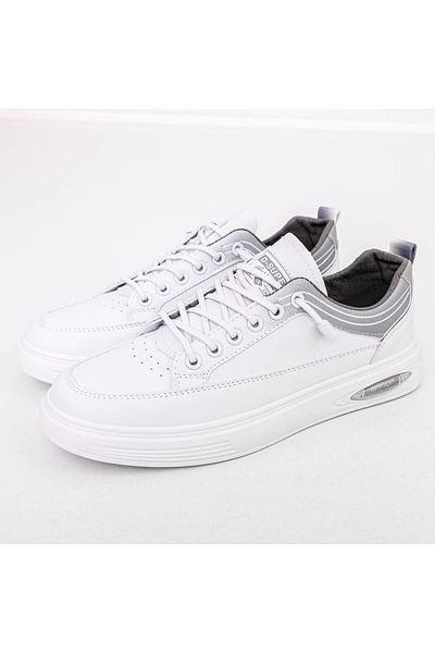 mei Men's Sports Shoes 2301 White-Grey