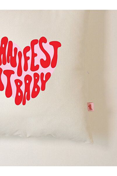 Galia Tasarım Manifest It Baby Pillow Case 45X45 cm