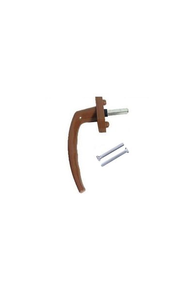 flores Window handle for PVC joinery, BMX3784, universal, brown