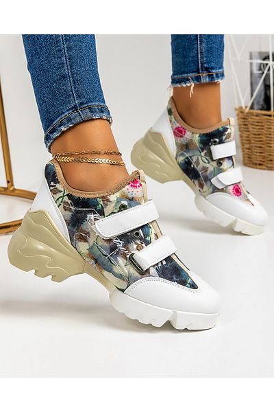 starlike Women's beige sports shoes A136