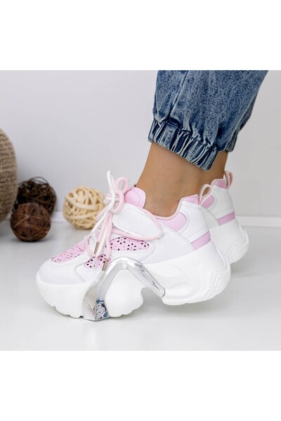 mei Γυναικεία Αθλητικά Παπούτσια 3WL117 Ροζ