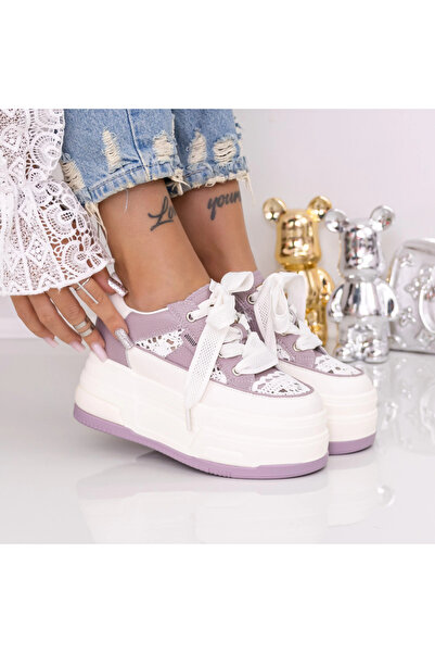 mei Pantofi Sport Dama cu Platforma 1088 Mov