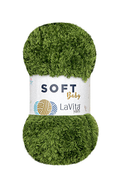 LaVita Yarn Fir moale pentru tricotat manual 100% poliester moale 100gr (8119...