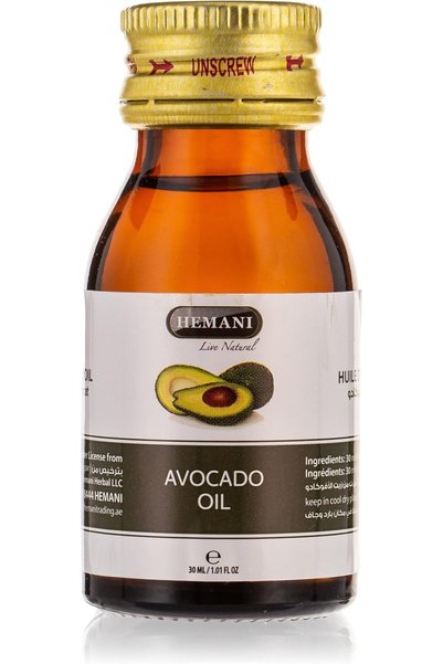 HEMANI Pure Avocado Oil For Healthy Hair & Nourished Skin Cold-Pressed Great ...