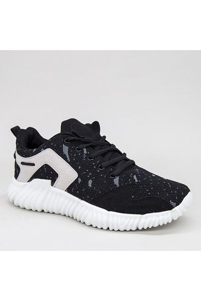 mei Men's Sports Shoes 0557 Black-Grey