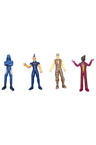 TNAGORA Set 4 Figurine Fortnite Si Accesorii, Tnagora®, 11 cm