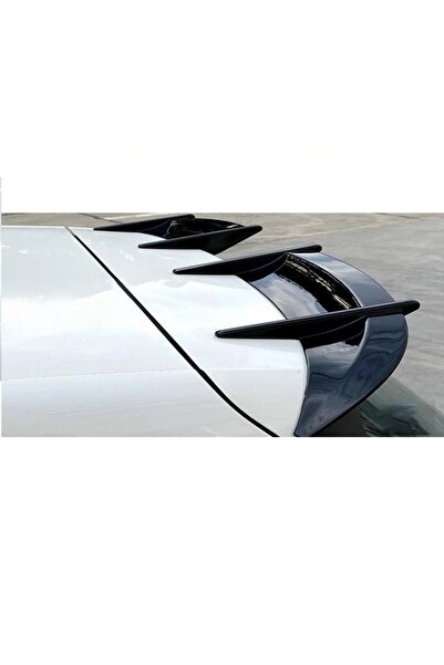 DELUXETUNING Eleron luneta compatibil VW Golf 7 2012-2019, AK Design negru lu...