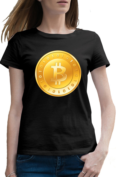 OEM Γυναικείο T-shirt Bitcoins Crypto Blockchain