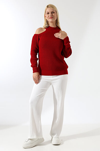 Marvine Women's Off Shoulder Knitwear Sweater