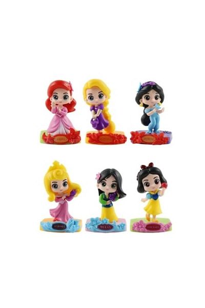 TNAGORA Set 6 Figurine Printese, Tnagora®, 9 cm