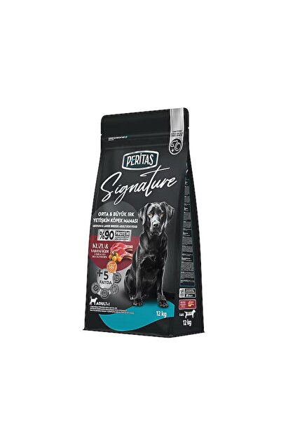 PERİTAS Peritas Signature Kuzu Etli 12 Kg Orta Ve Büyük Irk Yetişkin Köpek Ma...