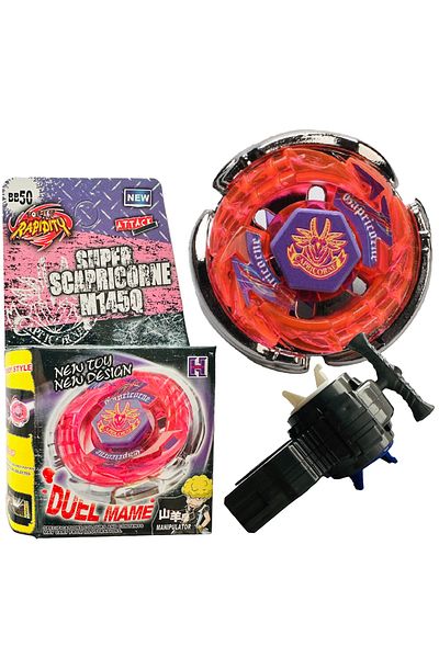 RAPIDITY Bb50 Beyblade Metal Fusion Storm Capricorn + 158-29