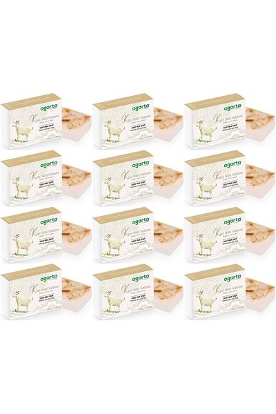 Agarta Handmade Natural Soap 150Gr Goat Milk (Set of 12)