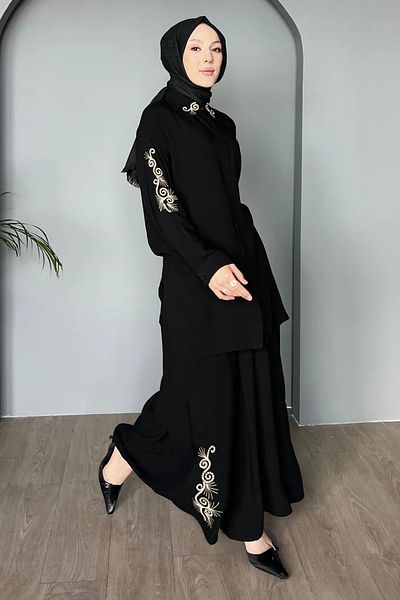 Saklı Butik Dilbeste Embroidery Embroidered Authentic Suit