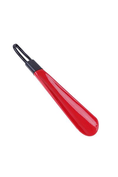 flores Plastic shoe rack with hangers, red, 20 cm