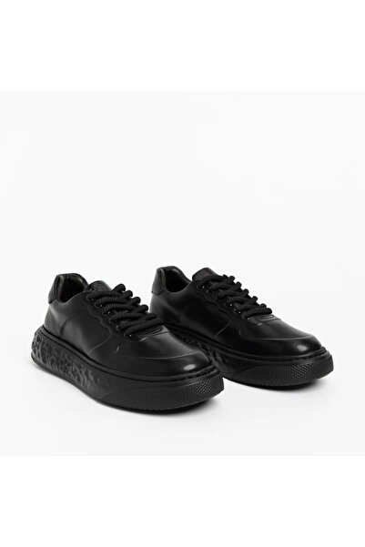 advancer Ανδρικά Αθλητικά Παπούτσια από Γνήσιο Δέρμα 3688 Μαύρο