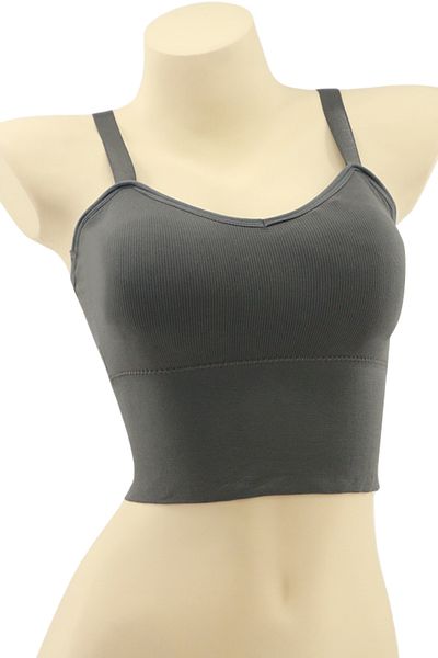 OEM Bustiera sport dama din bumbac, confortabila, cu elasticitate ridicata, bretele reglabile, MG-3008
