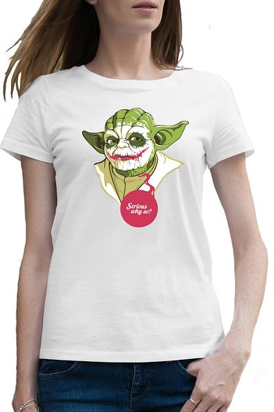 OEM Tricou femei Baby Yoda Joker, Star Wars