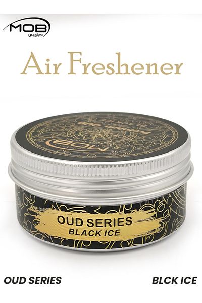 Mob Premium OUD Black Ice Air Freshener | Long Lasting Scent up to 60 Days | Alcohol-Free, Spill-Pro