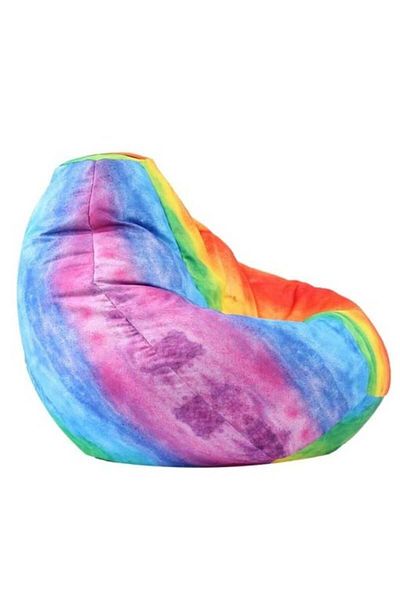 Pufrelax Fotoliu Nirvana Grande, Material Impermeabil - Rainbow Watercolour
