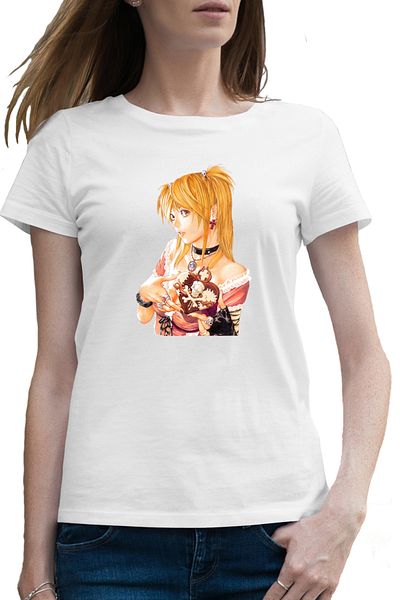 OEM Tricou femei Misa Amane Death Note Love You Heart