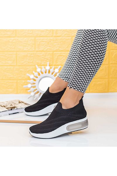 mei Pantofi Sport Dama TF8 Negru-Alb