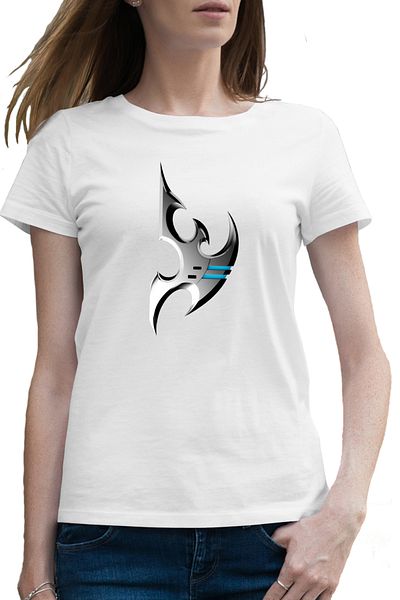 OEM Tricou femei StarCraft 2 Protoss Silver Logo Crest Race