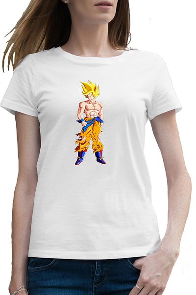 OEM Tricou femei Son Goku Dragon Ball Samurai Japan