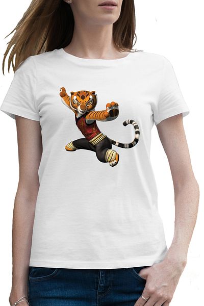 OEM Tricou femei Kung Fu Panda Tigroaica Zen