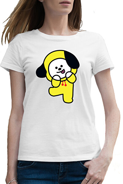 OEM Tricou femei BT21 Chimmy BTS Kpop Plus Cute