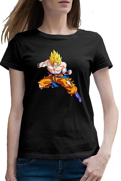 OEM Tricou femei Christmas Anime Dragon Ball Z Goku Love Gift