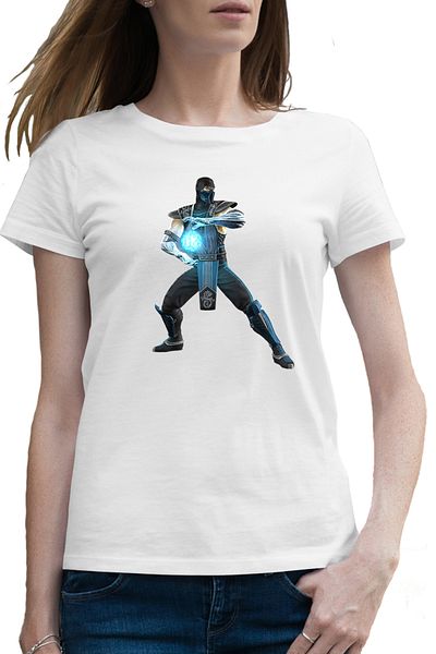 OEM Tricou femei Mortal Kombat Blue Magic Gamer World