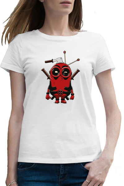 OEM Tricou femei Deadpool Minions SuperHero