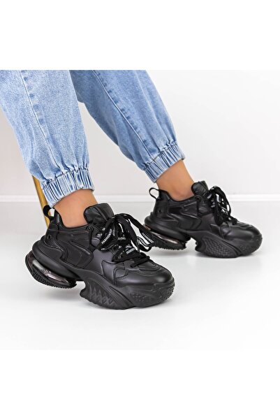 mei Pantofi Sport Dama cu Platforma 9915 Negru